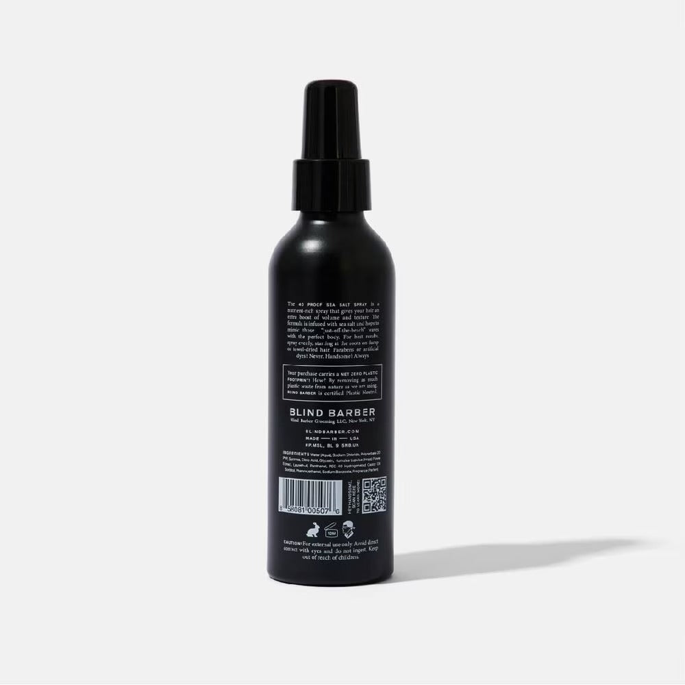 BLIND BARBER 40 Proof Sea Salt Protein Rich Hair Spray