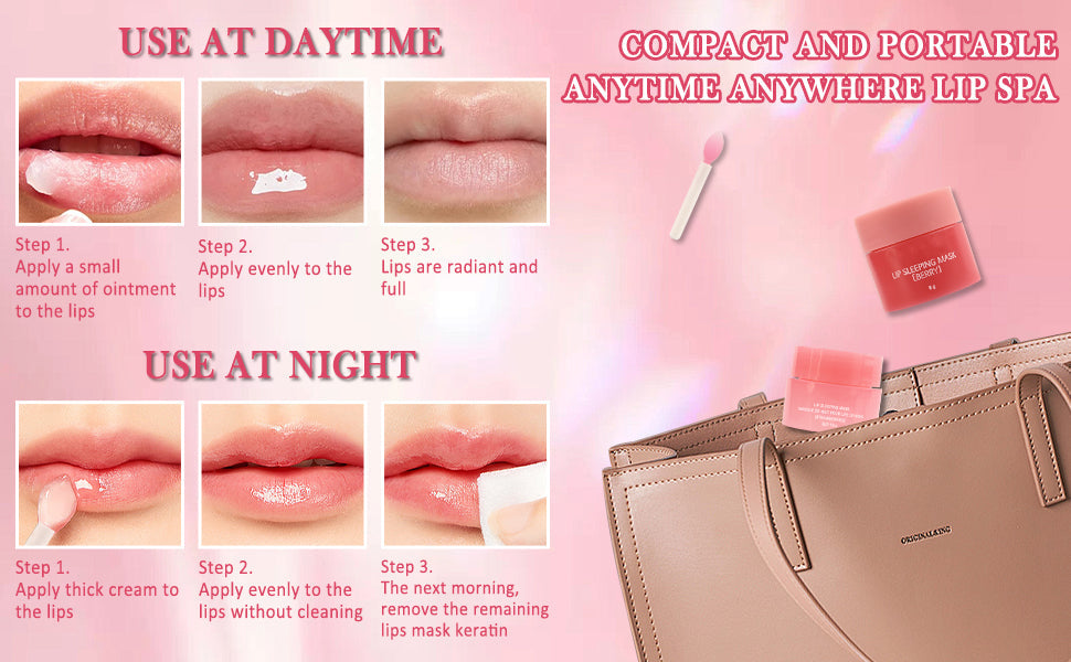 Lip Balm Healing Moisturizing All-natural Lip Mask