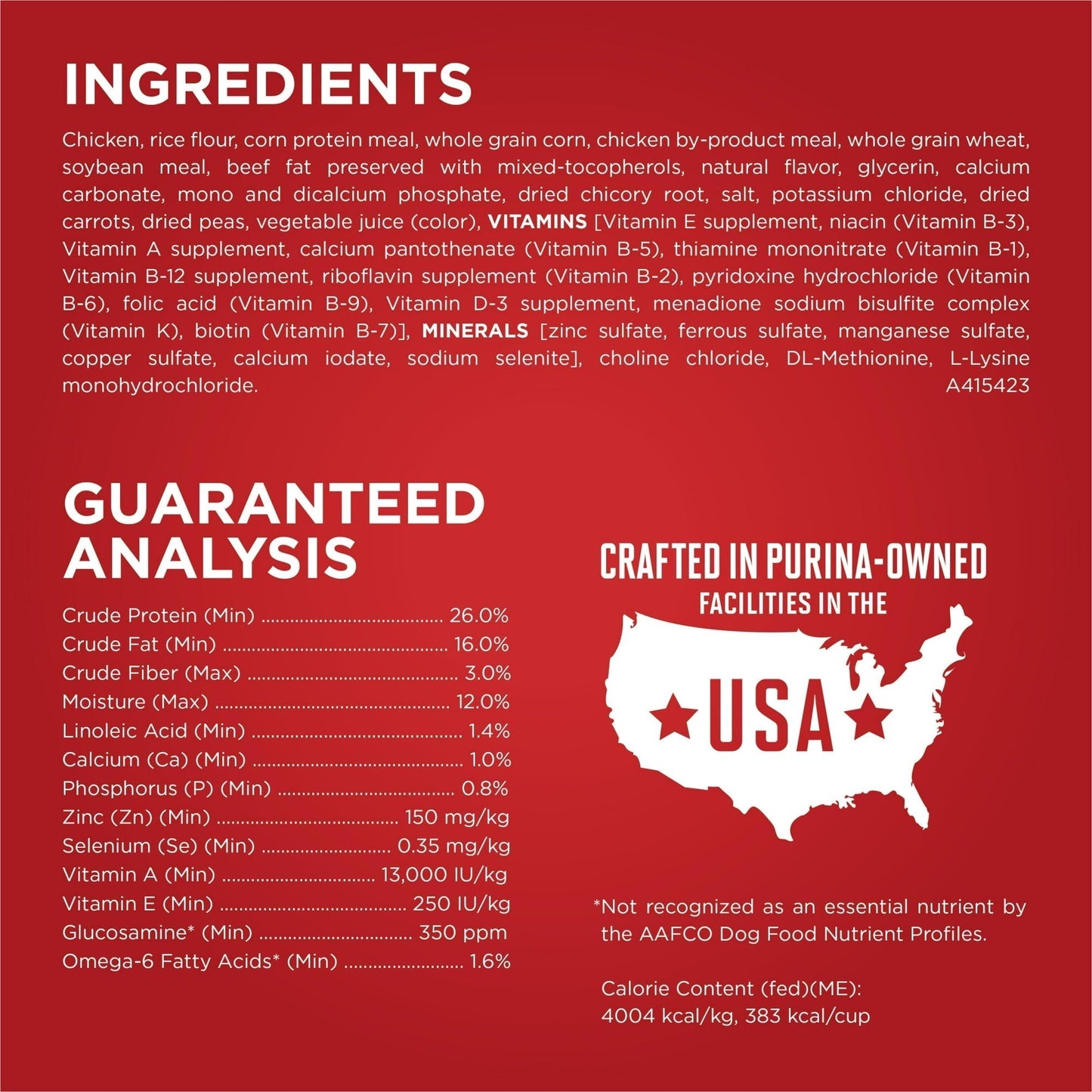 Purina One Dry Dog Food for Adult Dogs High Protein,