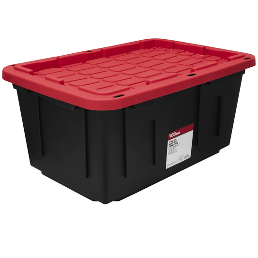 Hyper Tough Large Storage Bin, 27 Gallon Plastic