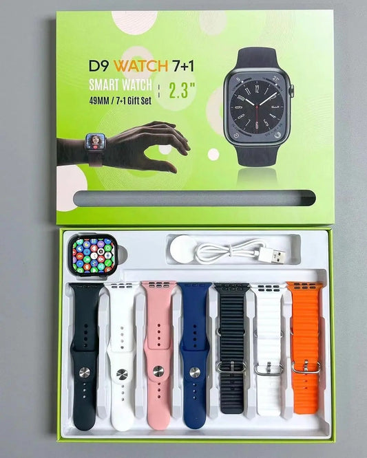 D9 Ultra Smart Watch Series 9 - 2.09 7 in 1