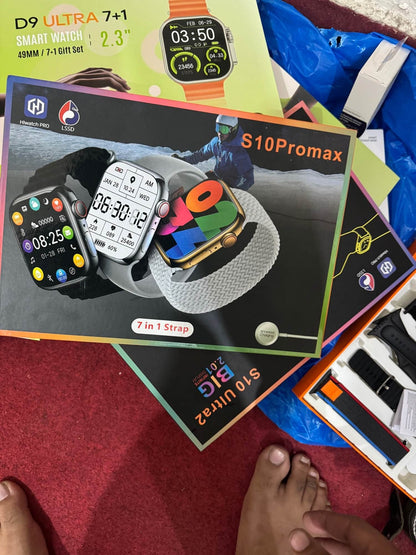 D9 Ultra Smart Watch Series 9 - 2.09 7 in 1
