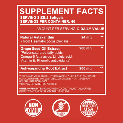 Astaxanthin Complex Supplement – Joint & Immune Support