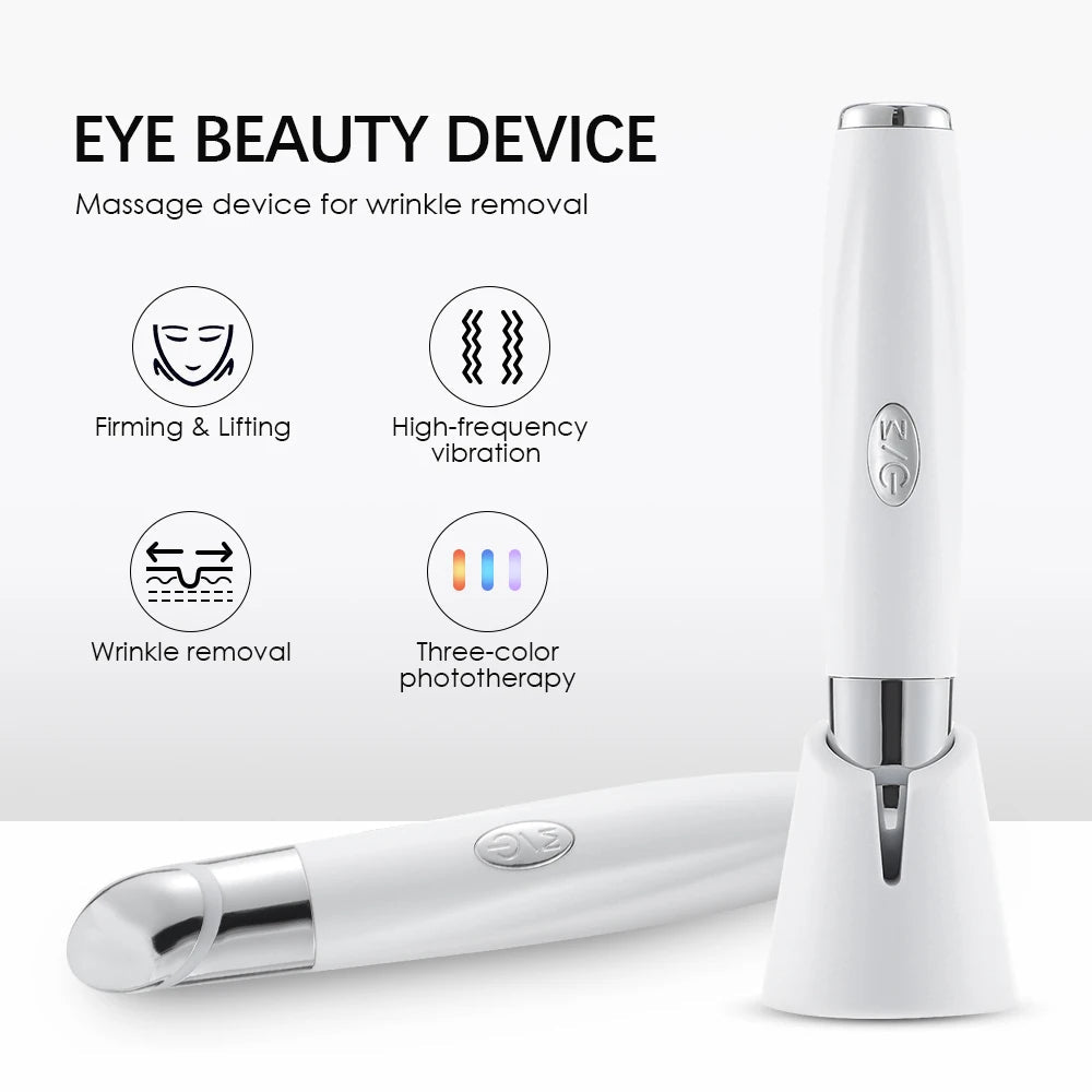Microcurrent Eye Massager with Hot Compress