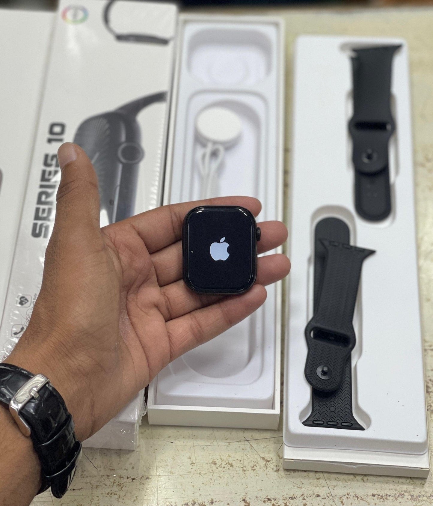 series 10 apple logo watch