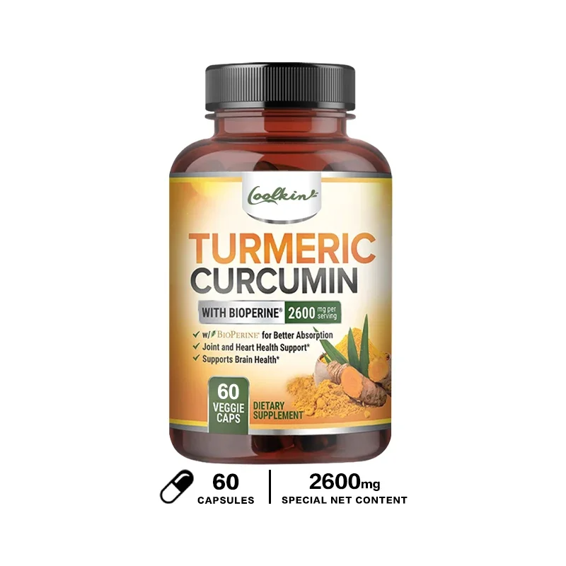 Triple Strength Turmeric Capsules – 95% Curcumin + BioPerine